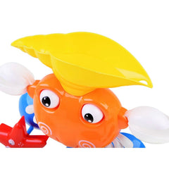 Jucarie de baie,Crab,Multicolor,varsta +18 luni,Cod:CB001