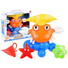 Jucarie de baie,Crab,Multicolor,varsta +18 luni,Cod:CB001